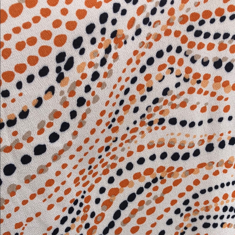 Chico's NWT V-neck multi print pattern short Dress SIZE 4 - Picture 6 of 13